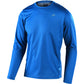 TLD Flowline Long Sleeve Jersey - S - Slate Blue