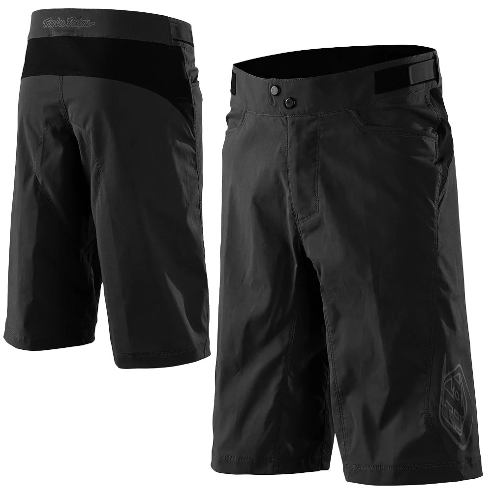 TLD Flowline Shell Shorts - XS-28 - Black - Black