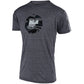 TLD Flowline Short Sleeve Jersey - S - Race Camo Salt Pepper