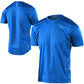TLD Flowline Short Sleeve Jersey - M - Slate Blue