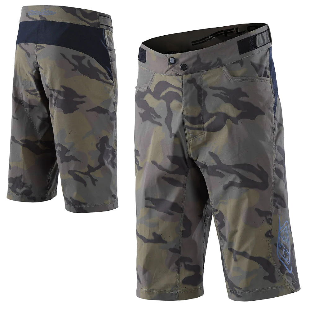 TLD Flowline Shorts - 2XL-38 - Spray Camo Army