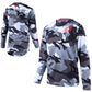 TLD Flowline Youth Long Sleeve Jersey - Youth L - Spray Camo White