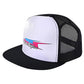 TLD LE 40th Anniversary Aero Trucker Snapback Hat - One Size Fits Most - Black - White