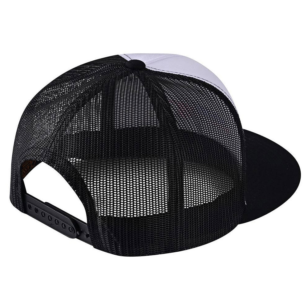 TLD LE 40th Anniversary Aero Trucker Snapback Hat - One Size Fits Most - Black - White
