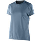 TLD Lilium Women's Short Sleeve Jersey - M - Heather Smoke Blue