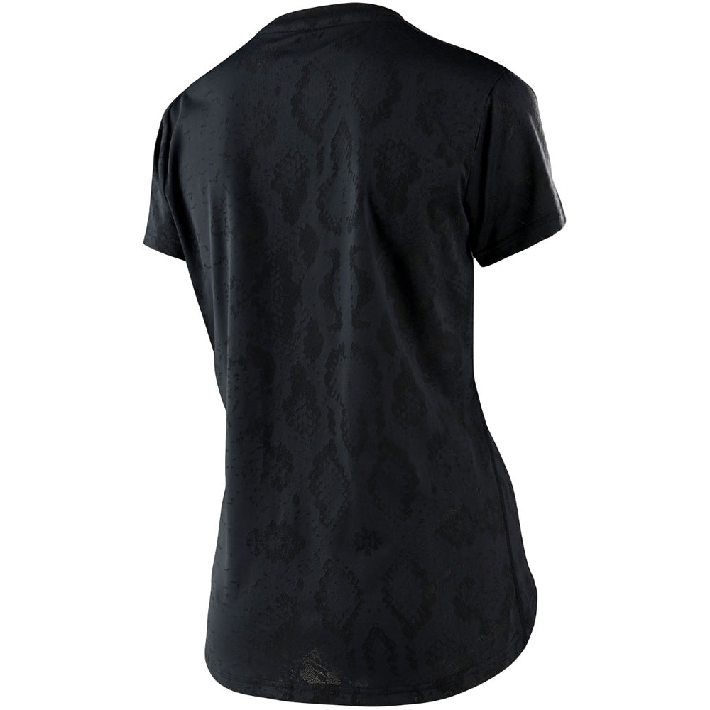TLD Lilium Women's Short Sleeve Jersey - M - Snake Black