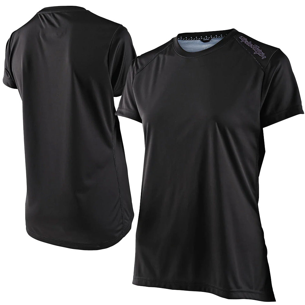 TLD Lilium Women's Short Sleeve Jersey - Women's L - Black