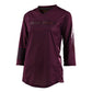 TLD Mischief Women's 3-4 Sleeve Jersey - M - Deep Fig