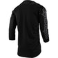 TLD Ruckus 3-4 Sleeve Jersey - M - Tres Heather Grey - Charcoal