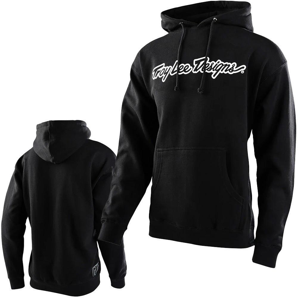 TLD Signature Pullover Hoodie - M - Black