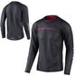 TLD Skyline Air Long Sleeve Jersey - L - Channel Carbon