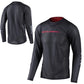 TLD Skyline Air Long Sleeve Jersey - XL - Channel Carbon