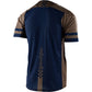 TLD Skyline Air Short Sleeve Jersey - S - Factory Walnut - Navy