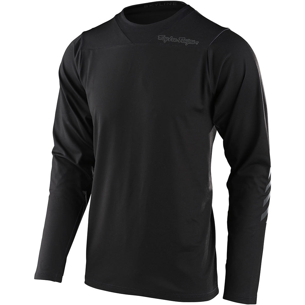 TLD Skyline Chill Long Sleeve Jersey - S - Black