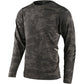 TLD Skyline Chill Long Sleeve Jersey - S - Camo Green