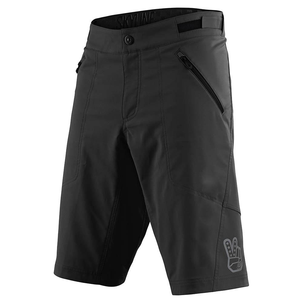 TLD Skyline Shell Shorts - No Liner - 2XL-38 - Black