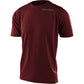 TLD Skyline Short Sleeve Jersey - S - Heather Brick