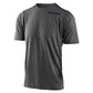 TLD Skyline Short Sleeve Jersey - S - Heather Dark Grey