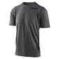 TLD Skyline Short Sleeve Jersey - M - Heather Dark Grey