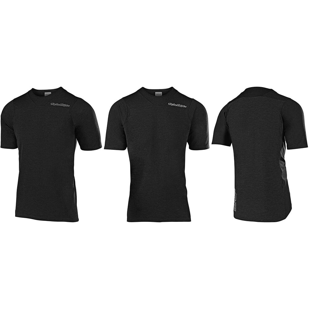 TLD Skyline Youth Short Sleeve Jersey - Youth S - Black - Grey