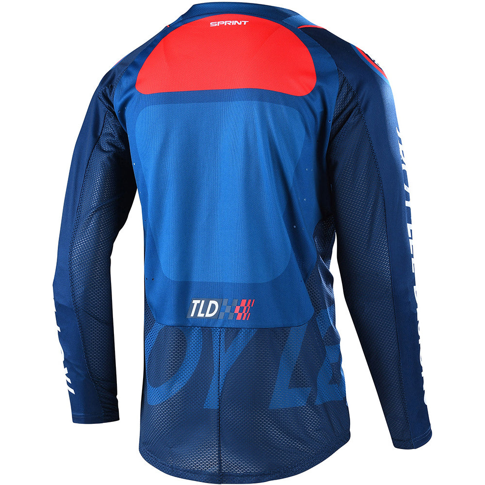 TLD Sprint Long Sleeve Jersey - XL - Drop In Dark Slate Blue