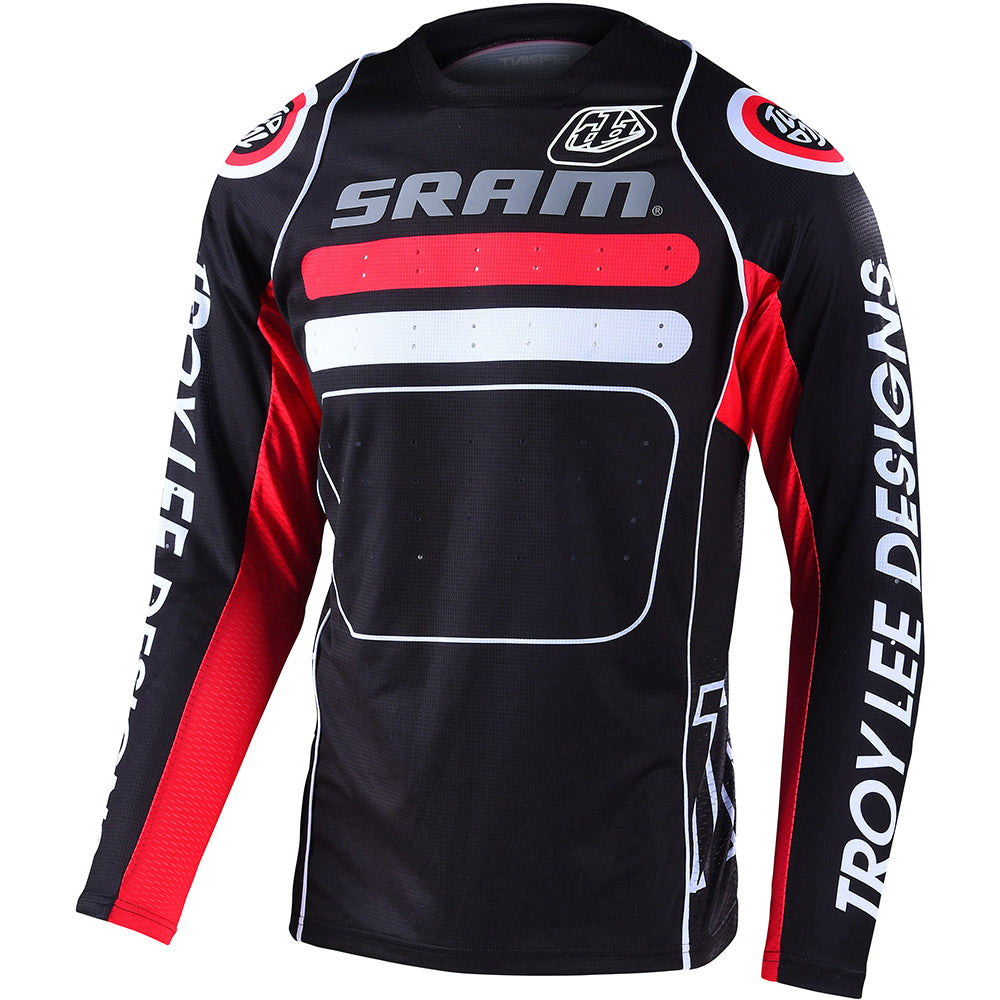 TLD Sprint Long Sleeve Jersey - M - Drop In SRAM Black