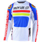 TLD Sprint Youth Long Sleeve Jersey - Youth M - Drop In White