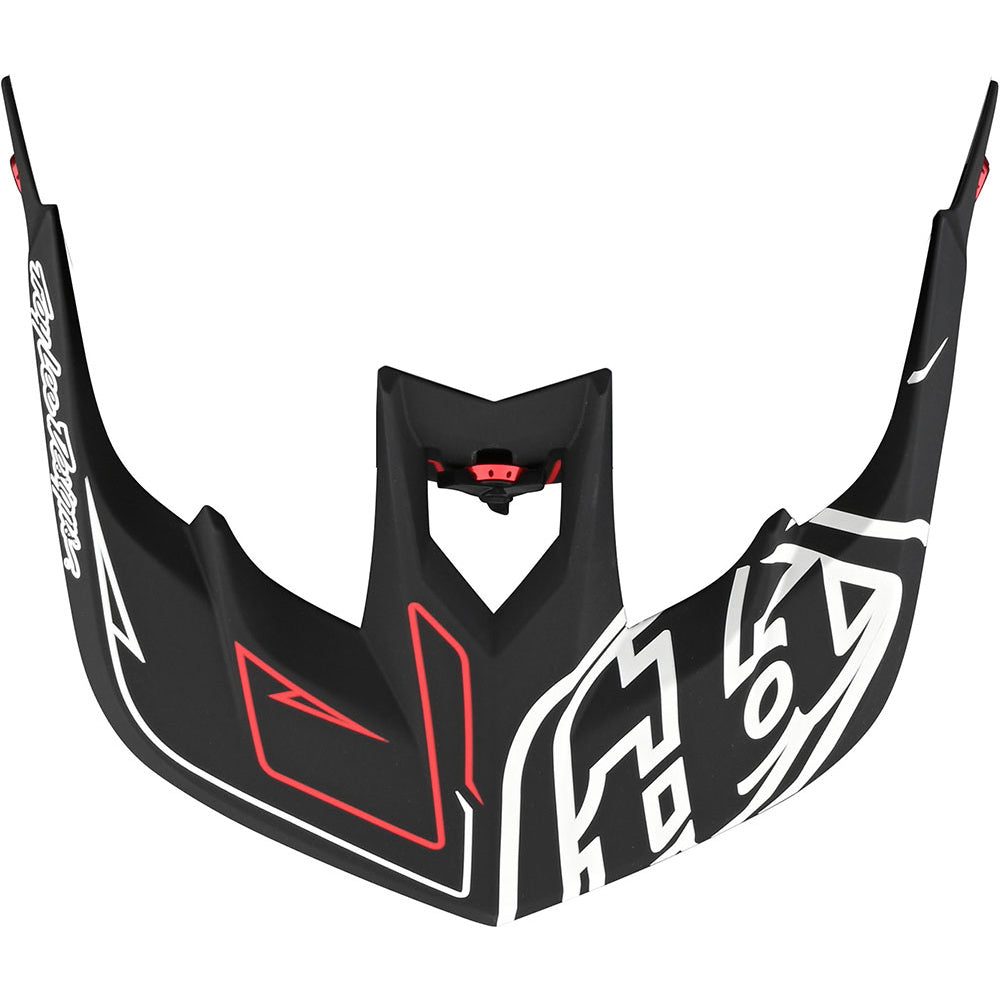 TLD Stage Born From Paint LE Visor - Pinstripe Red - Black