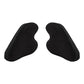 TLD Stage Cheekpads - Black - 35mm