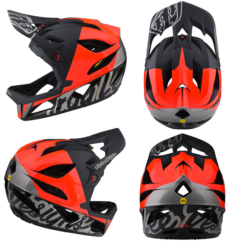 TLD Stage MIPS Helmet - M-L - Nova Glo Red - AS-NZSÂ 2063-2008 Standard