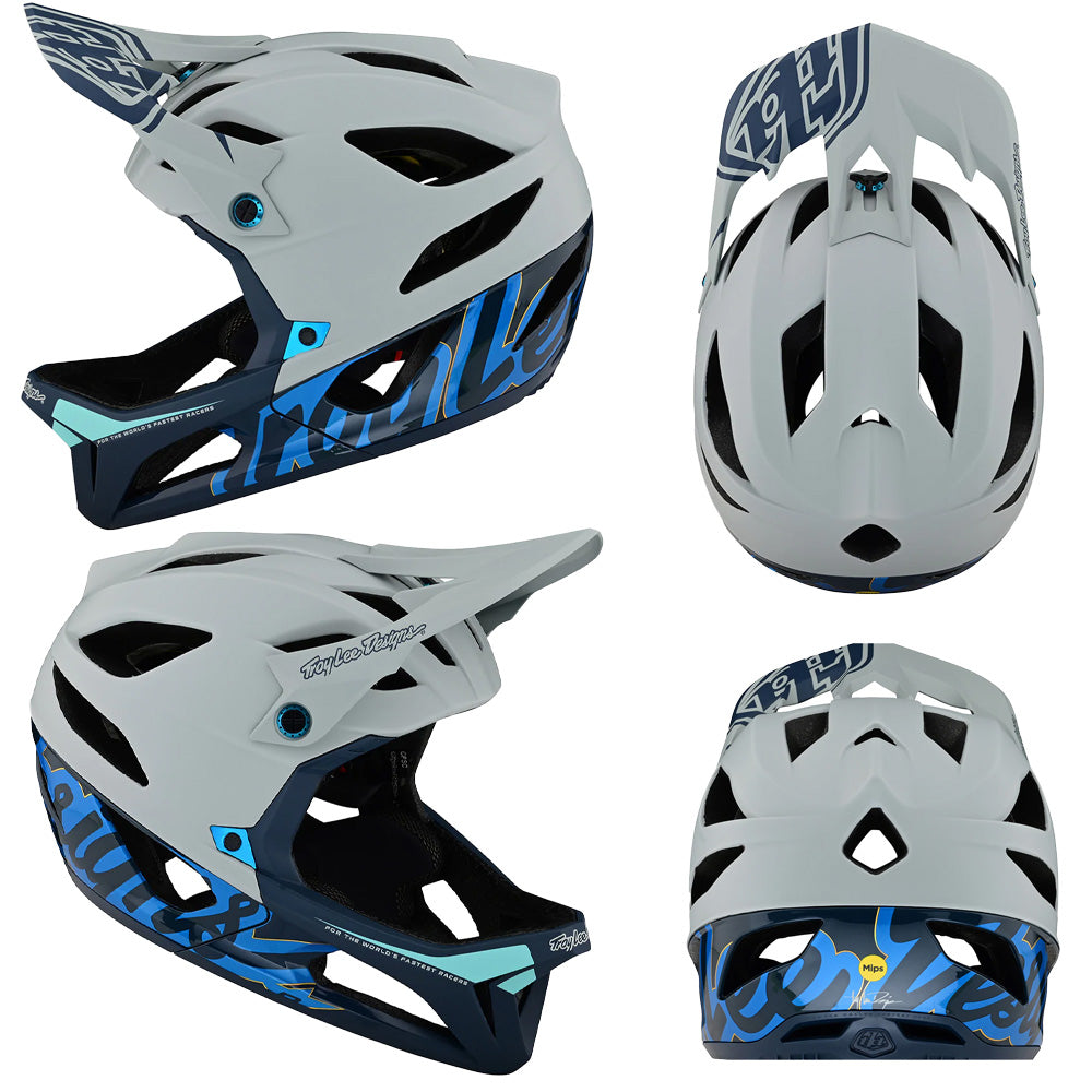 TLD Stage MIPS Helmet - M-L - Signature Blue