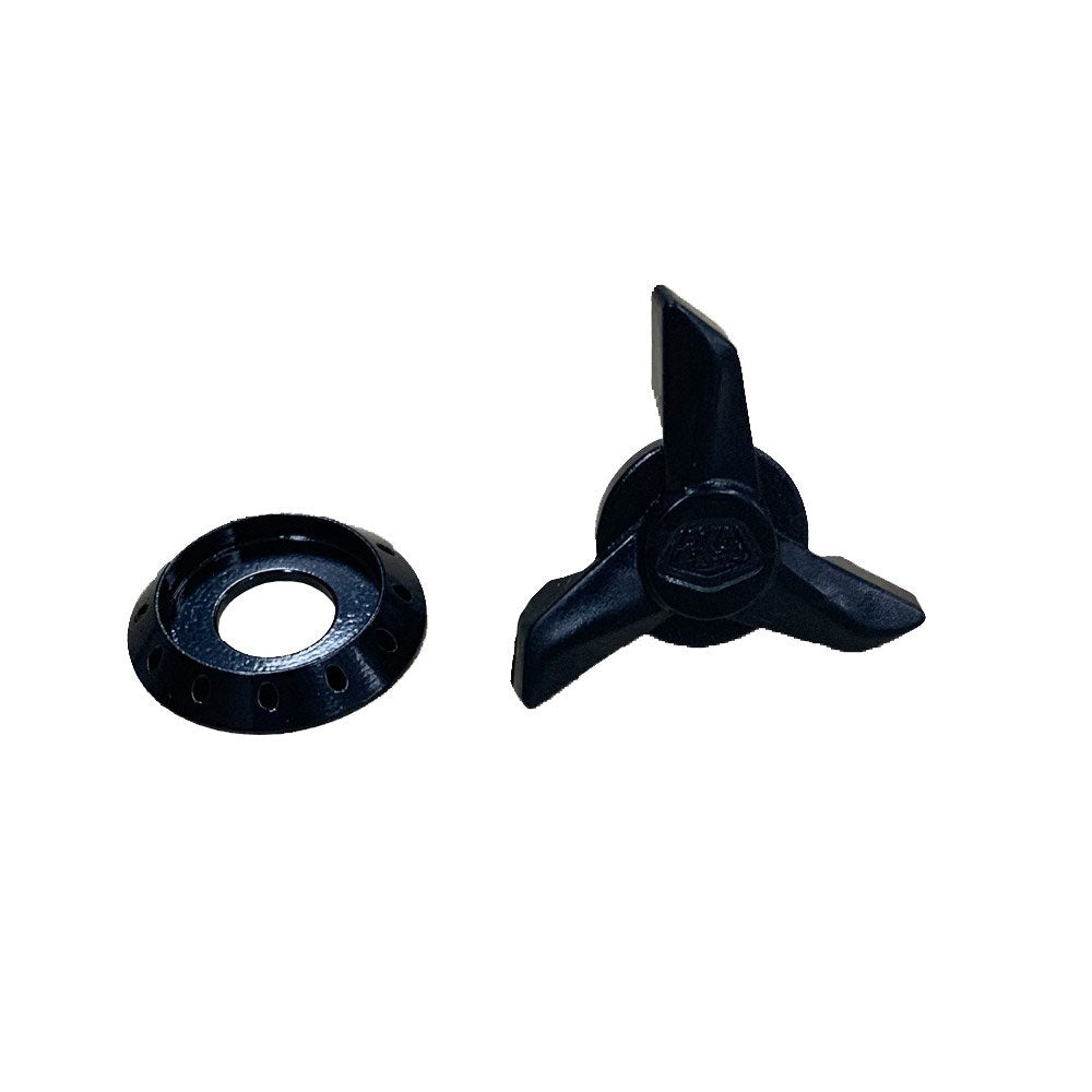 TLD Stage Visor Screw Inc Washer - Propellor Front Only