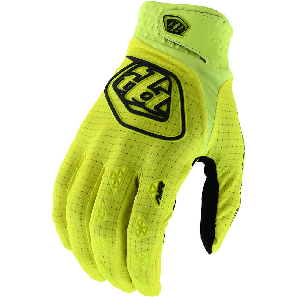 TLD Youth Air Gloves - L - Flo Yellow