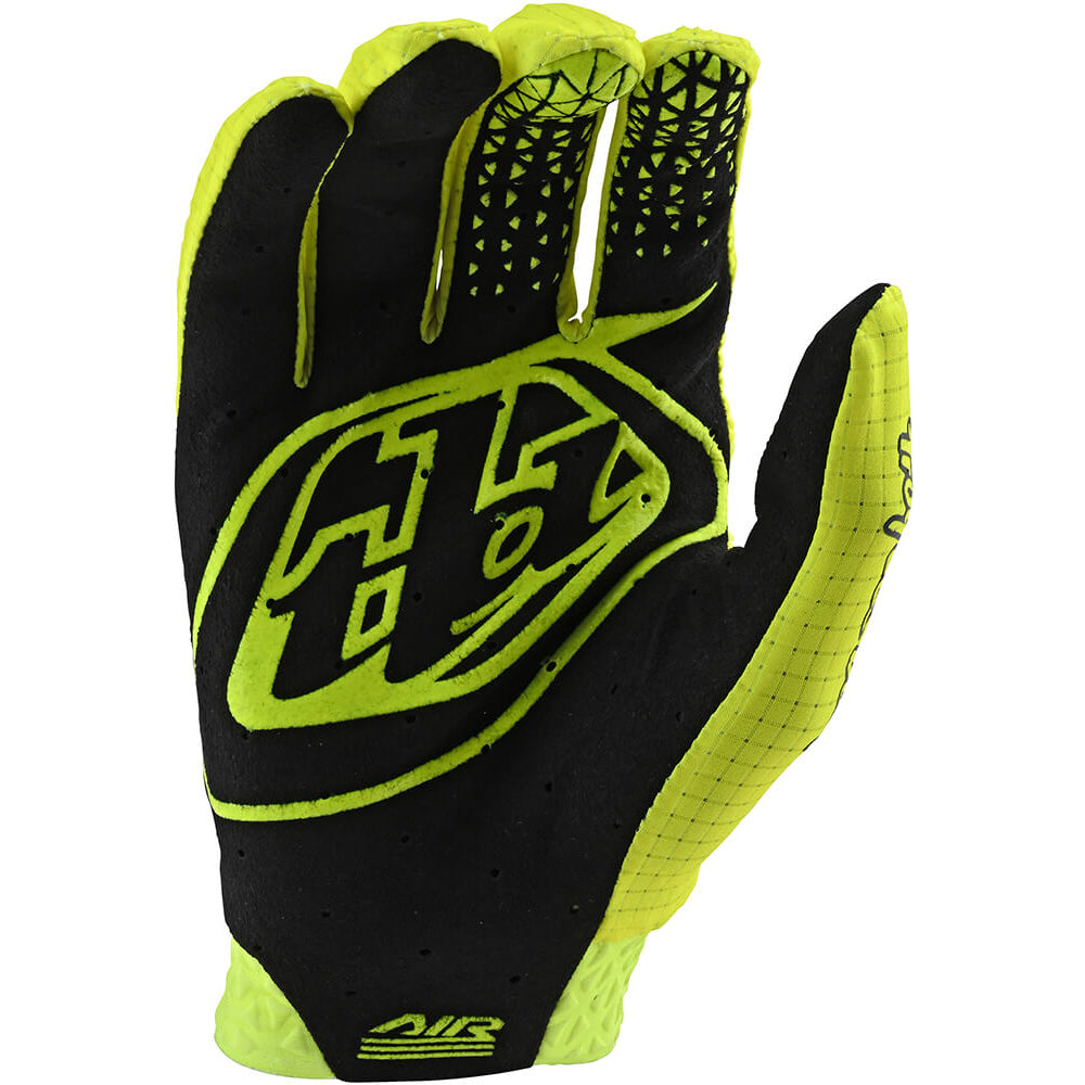 TLD Youth Air Gloves - L - Flo Yellow
