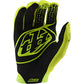 TLD Youth Air Gloves - M - Flo Yellow
