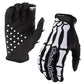 TLD Youth Air Gloves - M - Skully Black - White