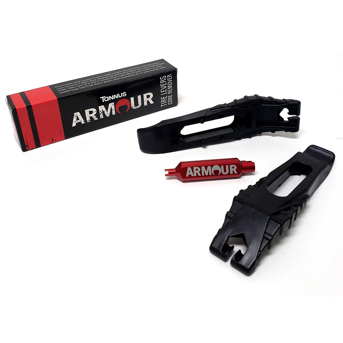 Tannus Armour Tyre Levers With Valve Core Remover
