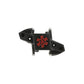 Time ATAC XC12 Pedals - Black - Red
