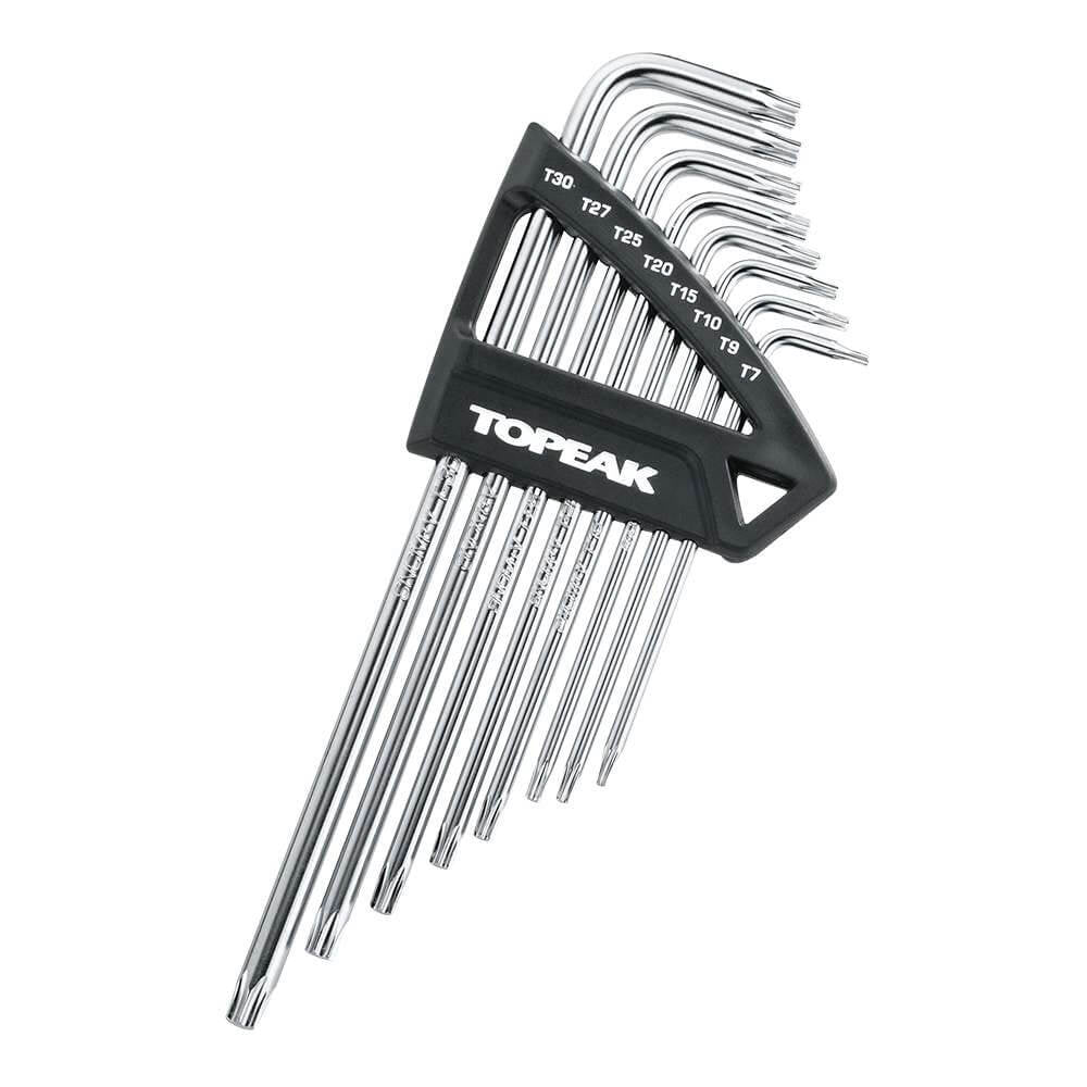 Topeak Torx Wrench 8 Set - T7 T9 T10 T15 T20 T25 T27 T30