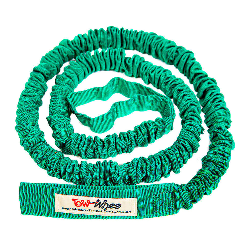 TOWWHEE Fast Stem Hook - Instant Connection Tow Rope For Mountain Biking & Bike Towing