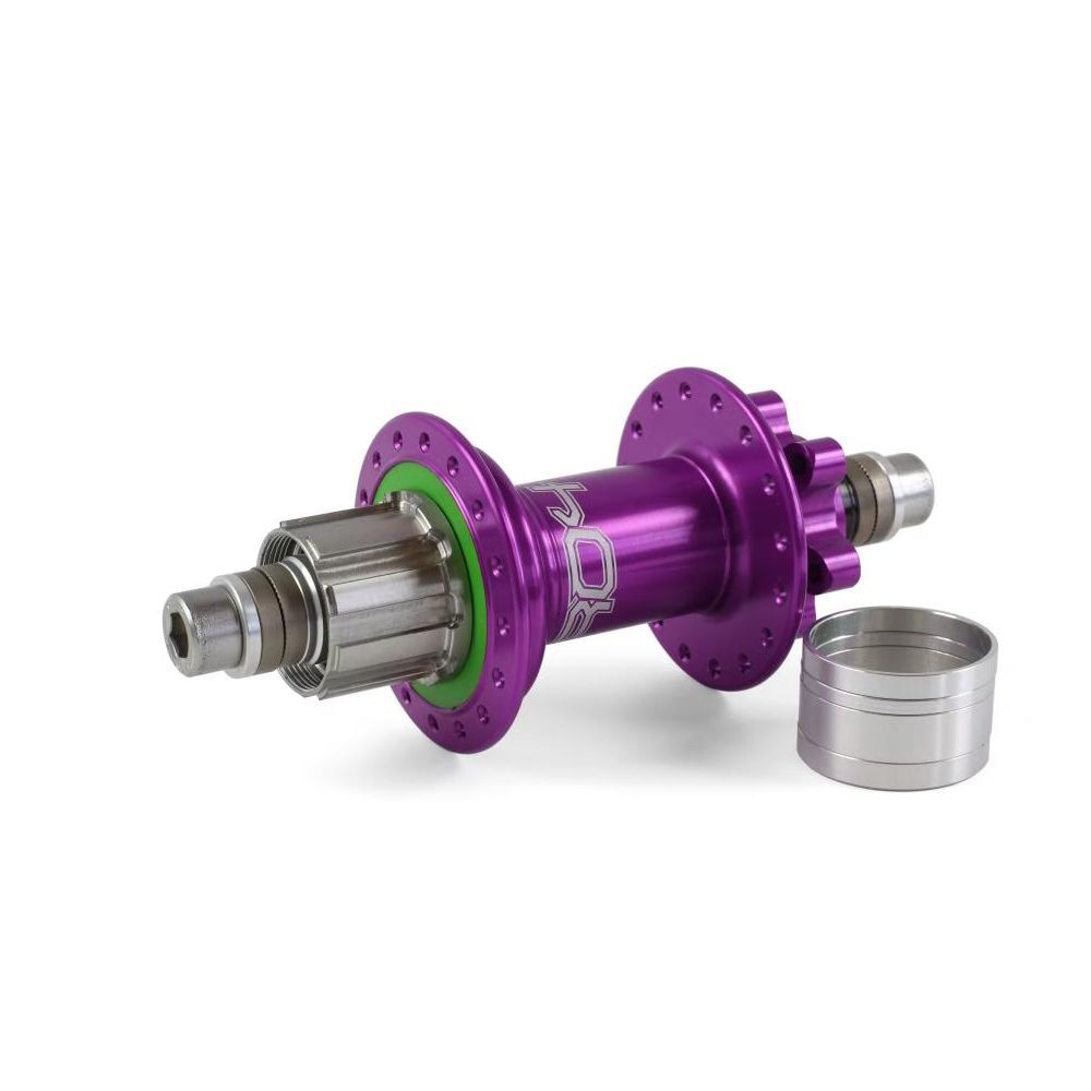 Hope Pro 4 Trial - Single Speed Rear 6 Bolt Disc Hub - 10x135mm Bolt-Up - 32 Hole - Single Speed  - Purple