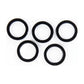 Truvativ SRAM - Truvativ Chainring Nut Spacer 5 Pack - 2mm - Black