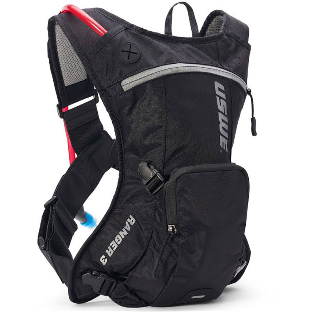 USWE Ranger 3 Elite Hydration Pack - Black - Black - 2022 - 3L Pack - 2L Bladder
