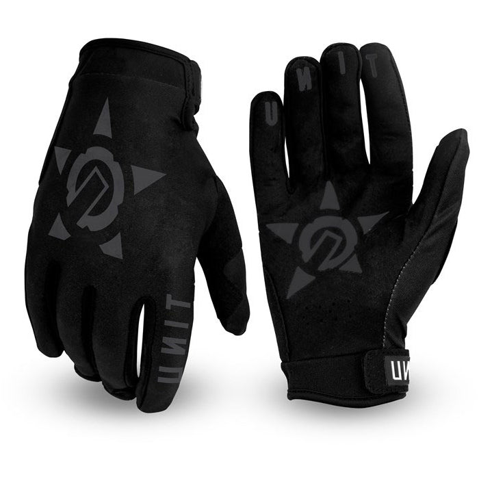 Unit Fixed Youth Gloves - L - Black