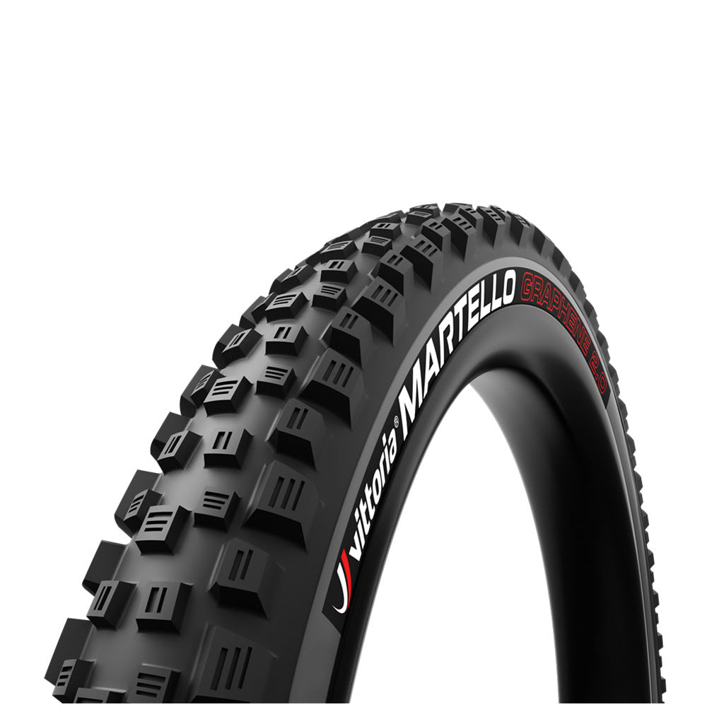 Vittoria Martello Tyre - 27.5 Inch - 2.6 Inch - TR Folding - TNT - 120 TPI Nylon - Graphene 2.0 - 4C - Anthracite Black