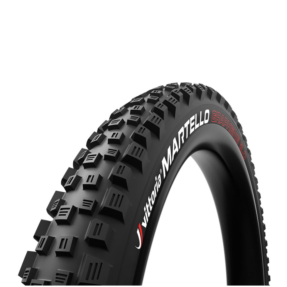 Vittoria Martello Tyre - Black - TR Folding - 2 Ply - 120 TPI Nylon - Graphene 2.0 - 4C - 2.8 Inch - 27.5 Inch