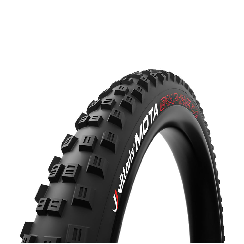 Vittoria Mota Tyre - Black - TR Folding - 2 Ply - 120 TPI Nylon - Graphene 2.0 - 4C - 2.6 Inch - 27.5 Inch