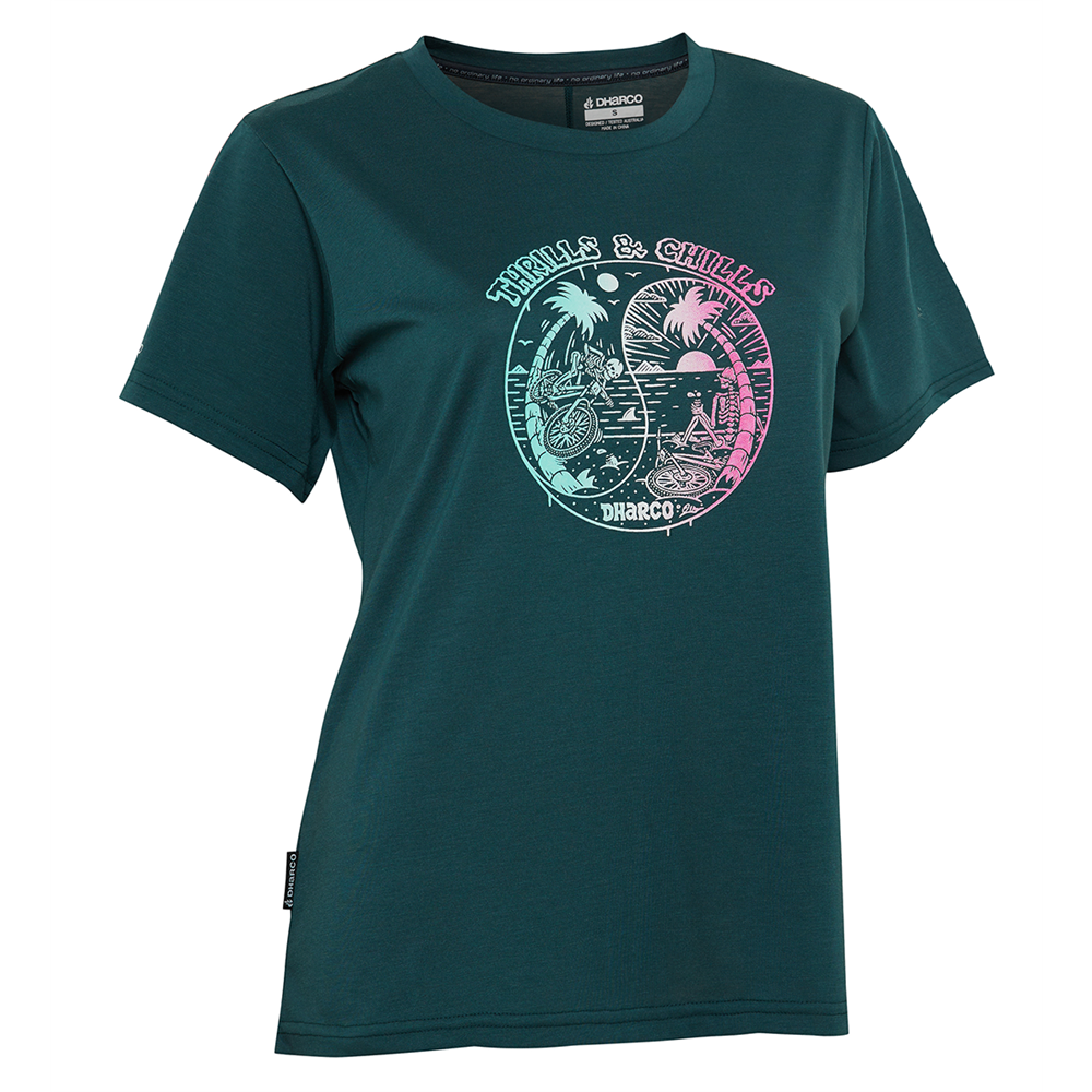 DHaRCO Women's Short Sleeve Tech Tee - Women's XS - Jade Monkey