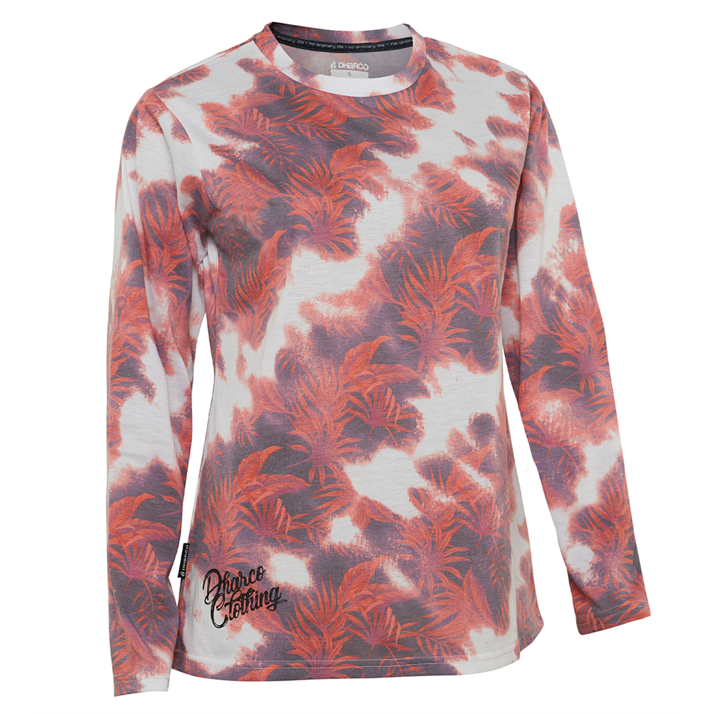 DHaRCO Women's Long Sleeve Tech Tee - Women's L - Pipe Dream