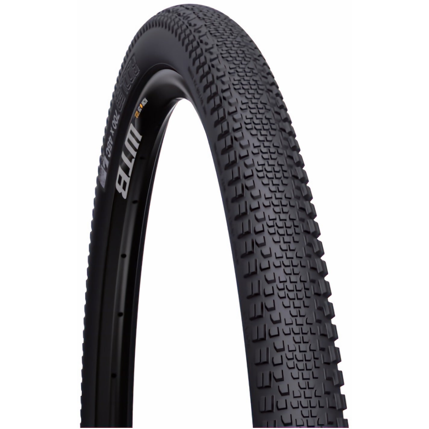 WTB Riddler Gravel Tyre - Black - TCS Kevlar Folding - TCS Light - Fast Rolling - SG2 - Dual DNA - 37c - 700c